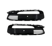 Ajuste for B/M/W/Serie 7 730li 740i 750i G12 2016-2017, parachoques delantero izquierdo y derecho, cubierta de luz antiniebla, luces embellecedoras, rejilla de malla(1 Pair)