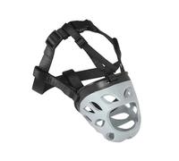 Ajuste for bozal de Perro Ajustable, Entrenamiento Seguro, Suministros antiladridos, bozales de Goma Ligeros for Perros, Deja de morder, Masticar, Productos for Mascotas (Color : Gray, Size : 5)