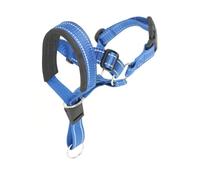 Ajuste for bozal de Perro, Cuerda de Plomo for adiestramiento al Aire Libre, Control de guía de Cuerda, Malla portátil, bozal for Perro, Collar for Perro (Color : Blue, Size : M)