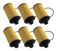 Ajuste for DONGFENG YUFENG P16 S16 CHANGAN F70 Hunter Pickup MAXUS G10 T60 ROEWE 950 ZHONGHUA BRILLIANCE JUNJIE D20TCI132011 Filtro de aceite(6 pcs)