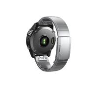 Ajuste for Garmin 22mm 26mm pulsera de titanio de ajuste rápido for reloj Fenix 7 7X 6 6XPro 5 5X Plus Instinct Epix Gen2 (Color : Silver, Size : 22mm Fenix7)