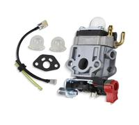 Ajuste for Kawasaki TH23 TH26 TH34 23CC 25CC 26CC 33CC 35CC soplador de 2 Tiempos recortador cortacésped Motor Repuesto carburador(TH26 Kit)