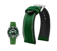 Ajuste for Longines Ajuste for Seiko Ajuste for Tissot Ajuste for Hamilton Ajuste for Omega Ajuste for Citizen Ajuste for Casio Correa de caucho de nailon de fibra de carbono 20MM 21MM 22MM 24MM Corre