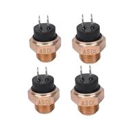 Ajuste for Motocicleta M16/16mm, Sensor de Temperatura Doble de Agua Ta, Ventilador de refrigeración de radiador, Sensor de Interruptor de Control térmico(4PCS)