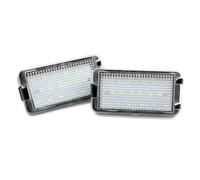 Ajuste for Seat Leon 1M Altea Arosa Cordoba Ibiza 6L Toledo 5P Reemplazar OEM 5P0943021 2 uds luz LED de matrícula