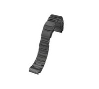 Ajuste for Seiko No.5 Correa de reloj de metal Ajuste for Red Toothed Water Ghost Little Monster Srp307 313 Skx779 781 Correa de reloj Correa de acero inoxidable for hombres(Black)