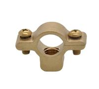 Ajuste for tubo de 15, 22, 28, 35, 42, 54, 65, 80 y 100 mm de diámetro exterior, latón M10, abrazadera de tubo, soporte de suspensión fijo for plomería y agua.(22mm(Range 20-22mm))