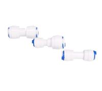 Ajuste For Tubo OD De 1/4 "y 3/8", Conector Reductor Recto Igual, Dispensador De Agua RO De Ósmosis Inversa For Acuario(1/4")