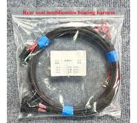 / Ajuste for Volkswagen Teramont Passat Panel de aire acondicionado trasero Panel de control táctil de calefacción 1 pieza Panel de control de climatización y calefacción pa(Wire harness)