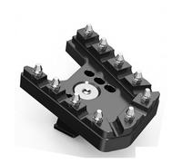 Ajuste for Yamaha Tenere 700 T700 XTZ700 2019-2024 estriberas reposapiés Palanca Tipo Pedal de Freno Punta de Paso Tenere700 T7 Rally Edition 2020-2024(B-BL)