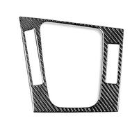 Ajuste Interior Automóv Para BMW Serie 3 E46 M3 1998-06 Panel CambioDe Marchas Fibra Carbono Real Cubierta Decorativa Accesorios Decoración Interior Coche Pegatina Auto Interieur Dekor ( Color : Black
