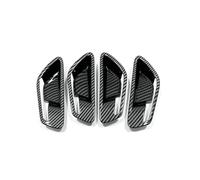 Ajuste Interior Coche para Hyundai para Tucson para NX4 2022 2021 Embellecedor Fibra Carbono para Manija Puerta Interior Coche Embellecedor Interior Interior Coche