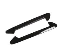 Ajuste para Bmw 2018-2023, embellecedor de ventilación de aire para guardabarros de rejilla lateral de carrocería de coche Moldura del guardabarros(Glossy Black)