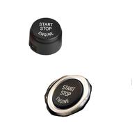 Ajuste para BMW 5 6 7 Series F10 F11 F07 F06 F12 F13 F01 F02 cubierta del interruptor de arranque y parada de encendido electrónico del motor arranque de encendido coche(Model B Black)