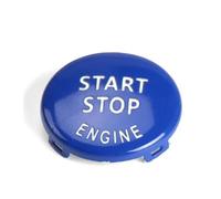 Ajuste para BMW Serie E 3 X1 X5 X6 E70 E71 E90 E89 E84 E60 botón de arranque y parada coche interruptor encendido del motor Interruptor de encendido(Model C Blue)