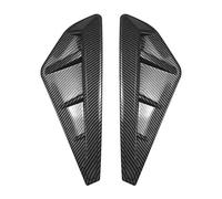 Ajuste para BMW X5 G05 2019-2022, guardabarros de flujo de aire lateral Exterior para coche, embellecedor protector de ventilación de entrada Decoración de ventilación Lateral(Carbon Fiber look)