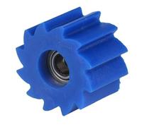 Ajuste para Enduro ATV Ajuste para CRF CR Ajuste para XRPIT Dirt Bike Guía de rueda tensora de polea de rodillo de cadena de 8 mm y 10 mm Tensores de Cadena(10mm-blue)