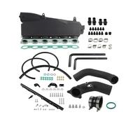 Ajuste para Gen 1 B58 M140i/xi M240i/xi Ajuste para Supra barra superior carga enfriador de aire colector Kit de manguera de tubería de aluminio Intercooler coche Radiador intercooler