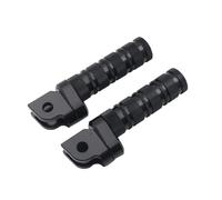 Ajuste para Honda CB50R 125R 250R 300R Universal motocicleta ATV CNC Pedal reposapiés(Black)