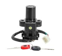 Ajuste para Honda CBF600 CBF1000 FMX650 CBR250 CB500 CB900 CB919 2003-2006 cerradura de llave del interruptor de encendido de la motocicleta Llave de bloqueo de asiento y tapa de combustible