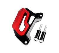 Ajuste para Honda PCX160 150 125 2017-2023 modificado para motocicleta, cubierta de pinza de freno de disco delantero, tapa protectora de bomba Protector de Disco de(Red)