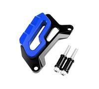 Ajuste para Honda PCX160 150 125 2017-2023 modificado para motocicleta, cubierta de pinza de freno de disco delantero, tapa protectora de bomba Protector de Disco de(Blue)