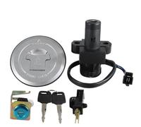 Ajuste para Honda XRV750 Africa Twin / VTR1000 / VTR1000F Firestorm Superhawk llave de interruptor de encendido de motocicleta Llave de bloqueo de asiento y tapa de combustible