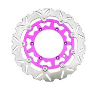 Ajuste para Husqvarna 125-501 FE TE FC TC TX FX 2014-2023 motocicleta 320MM 260MM discos de freno delanteros rotores soporte adaptador pinza Discos de freno para moto(320mm Purple Disk)