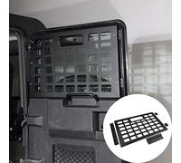 Ajuste para LR Defender Kit de herramientas de portón trasero Bolsa de almacenamiento Organizador Estantes para Land Rover Defender 90 110 2004-2019, aleación de aluminio, 1 unidad