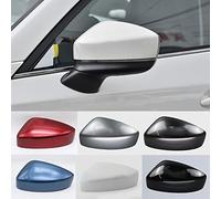 Ajuste para Ma-zda CX5 2017 2018 2019 Cubierta de espejo retrovisor exterior Tapa de ala Puerta Cubierta de espejo lateral Carcasa, negro izquierdo