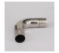 Ajuste para manguera I/D de 45 mm, acero inoxidable 304, conector de codo de 90 grados