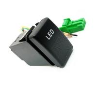 Ajuste para Mazda 5 6 luz antiniebla modificada LED DRL luz de circulación diurna interruptor pulsador Interruptor Basculante Botonera Elevalunas(LED)