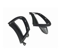 Ajuste para McLaren 720s parachoques delantero lateral rejillas de ventilación parachoques delantero de fibra de carbono Moldura de ventilación lateral del vehículo(FRP black)