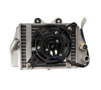Ajuste para motocicleta Lifan, tanque de agua, enfriador, conjunto de radiador de motor, motocicleta de 150cc, 200cc, 250cc Intercooler coche Radiador intercooler(A)