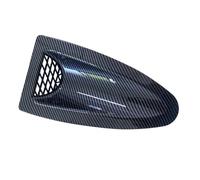 Ajuste para Nissan Skyline R32 R33 R34 V35 V36 GTR motor rejillas ventilación cubierta entrada capó aire entrada aire capó(1pcs-Carbon Look)