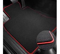 Ajuste para para Aveo para Sonic T300 Sedan Y Hatchback 2011~2020, Alfombrillas para Coche para Pies Cubrir Alfombras De Coche(Flannel Red 3pcs)