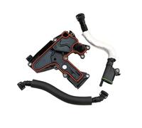 Ajuste para Passat B6 Ajuste para Golf MK6 Ajuste para Leon A3 8P A4 B8 A5 Q5 Separador de aceite de coche Conjunto de válvula PCV Tubo de manguera de ventilación(1Set Oil Separator)