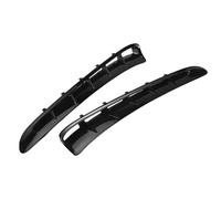 Ajuste para Porsche 2010-2016 cubierta de rejilla de ventilación de guardabarros lateral negro Moldura de ventilación lateral del vehículo