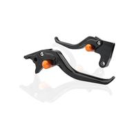 Ajuste para Street Twin 900 THRUXTON para Bonneville T100 Negro T120 Negro Accesorios Motocicleta Palancas de Embrague de Freno Corto Juego de manijas palancas embragues Frenos