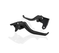Ajuste para Street Twin 900 THRUXTON para Bonneville T100 Negro T120 Negro Accesorios Motocicleta Palancas de Embrague de Freno Corto Juego de manijas palancas embragues Frenos