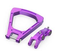 Ajuste para Surron Light Bee XS L1E Dirt Bike, Soporte Triangular Absorbente de Golpes y varillaje de suspensión Trasera Kit De Descenso(Champagne)