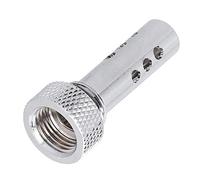 Ajuste para tanque de agua refrigerado por computadora, con burbujeador externo para evitar burbujas, para sistema de refrigeración por agua de computadora, versión extendida