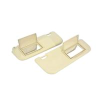 Ajuste Para Visera Solar Con Espejo Para Corolla Para E160 Para E170 2014 2015 2016 2017 Parasol Para Coche Panel Lado Izquierdo Derecho Con Espejo De Maquillaje(Beige Pair)