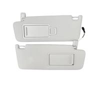 Ajuste Para Visera Solar Con Espejo Para VW Para Golf 7 Para MK7 2013-2021 5GG857551 5GG857552 Negro Gris Parasol Delantero De Coche Panel Con Maquillaje 5GG 857 551(1 Pair Grey)