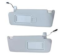 Ajuste Para Visera Solar Con Espejo Para VW Para T-Cross Para Passat B8 Para E-Golf Para T-Roc 5GG857551 Panel De Visera Frontal Coche Con Espejo Maquillaje(Gray 1 Pair)