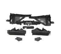 Ajuste para X5 X6 E70 E71 E72Car motor compartimento superior Panel divisorio filtro de aire de cabina conjunto de cubierta de carcasa de microfiltro tapa filtro polen(1Set(8Pcs))