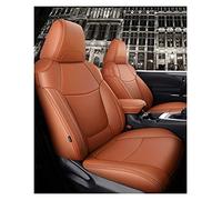 Ajuste Personalizado Para Nissan Para Sylphy 2023, Fundas Específicas Para Asientos De Coche, Juego Completo Cuero Auténtico Protectoras Asiento(Naranja,Gasoline)