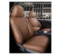 Ajuste Personalizado Para Nissan Para Sylphy 2023, Fundas Específicas Para Asientos De Coche, Juego Completo Cuero Auténtico Protectoras Asiento(Marrón,Gasoline)