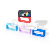 Ajuste preciso para caja ciega 1987 Mini Cámaras, para Kodak para llavero CHARMERA cámara digital, cubierta de plástico a prueba de caídas, White, Unisex