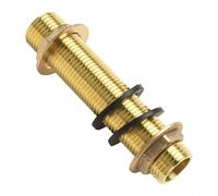 Ajuste seguro de mamparo para conexiones de agua fiables en diferentes ajustes (12 cm)